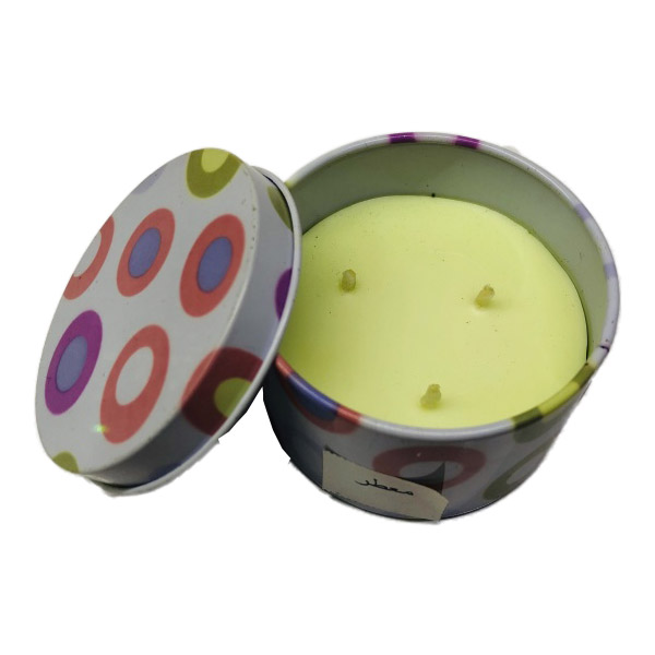 شمع معطر (قوطی فلزی)