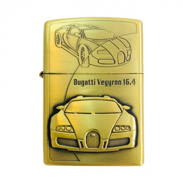 فندک بنزینی طرح زیپو - Bugatti
