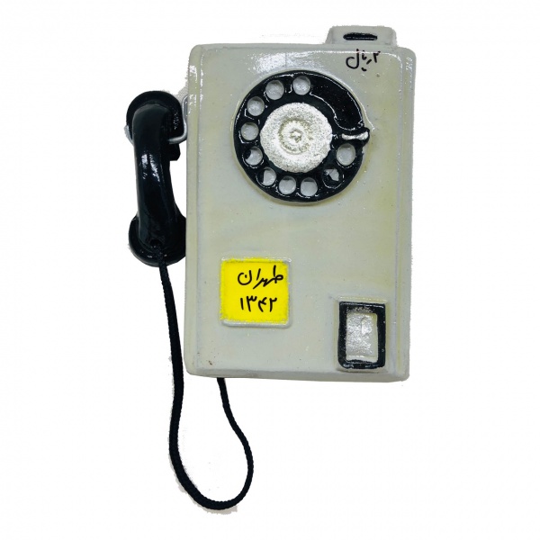 گوشی تلفن دیواری سفالی کد m101